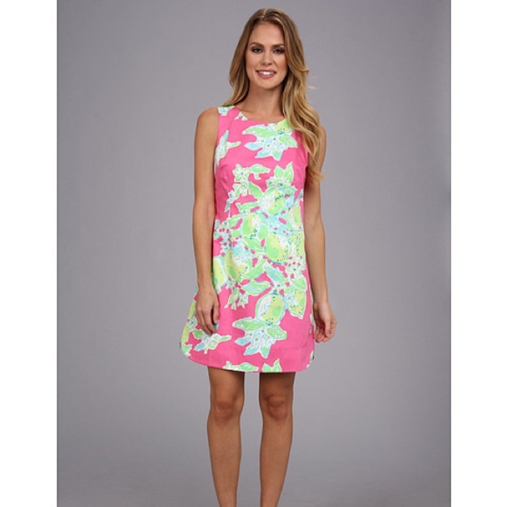 Lilly Pulitzer Delia Shift Dress in Pink Lemonade